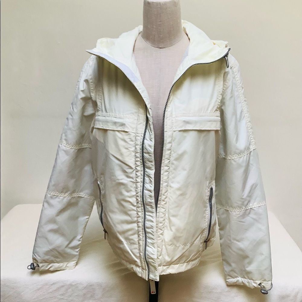 MEETING ATHLETIC ZIP RAIN JACKET SKI- COLD- SMALL EUC made in ITALY